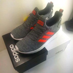 Adidas Cloudfoam Lite Racer Sz 7 and 7.5 Grey Red